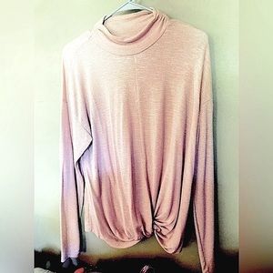 JENNIFER LOPEZ Shimmering Pink Sweater!  Size Large.